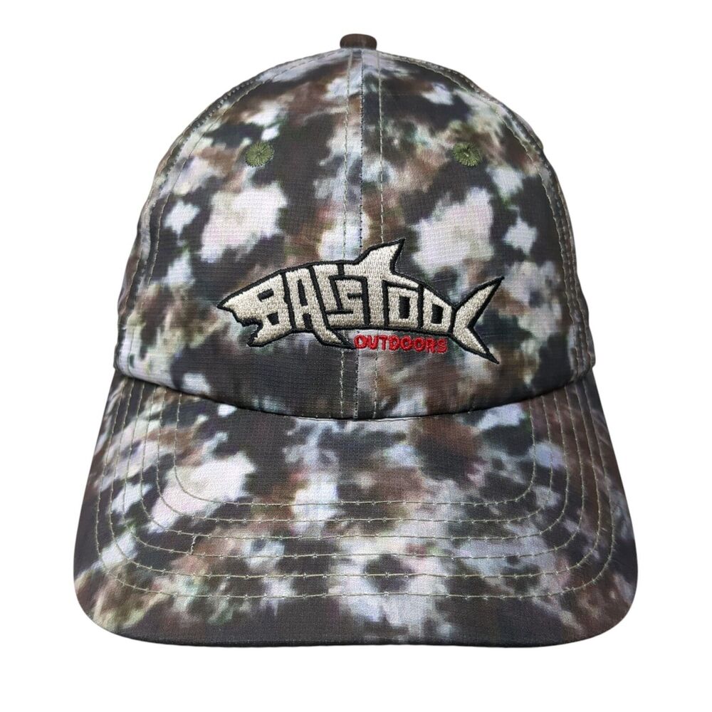 Barstool Outdoors Slideback Hat Camo One Size Adjustable Embroidered
